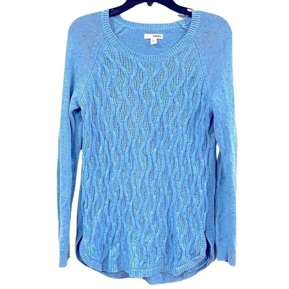 3 set sweaters Women's Croft Barrow, SO,Classic Cable-Knit Crewneck, V Neck - Picture 3 of 10